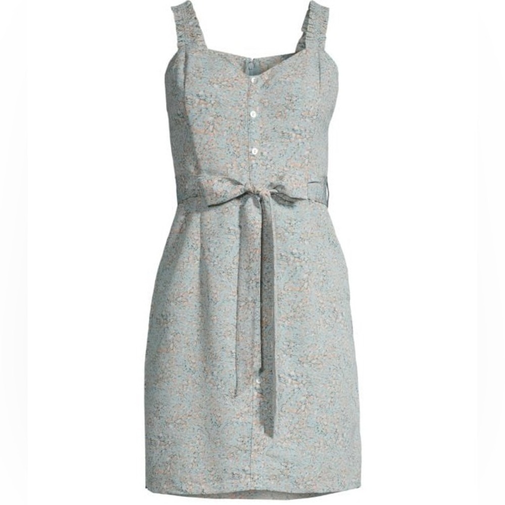 NWT 𝅺lovestitch Belted tie Floral Dress S